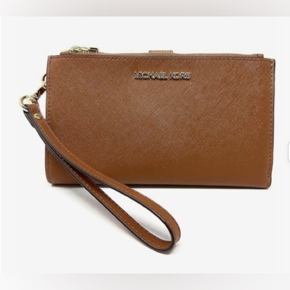 Michael Kors Double Zip Wristlet - Picture 1 of 5